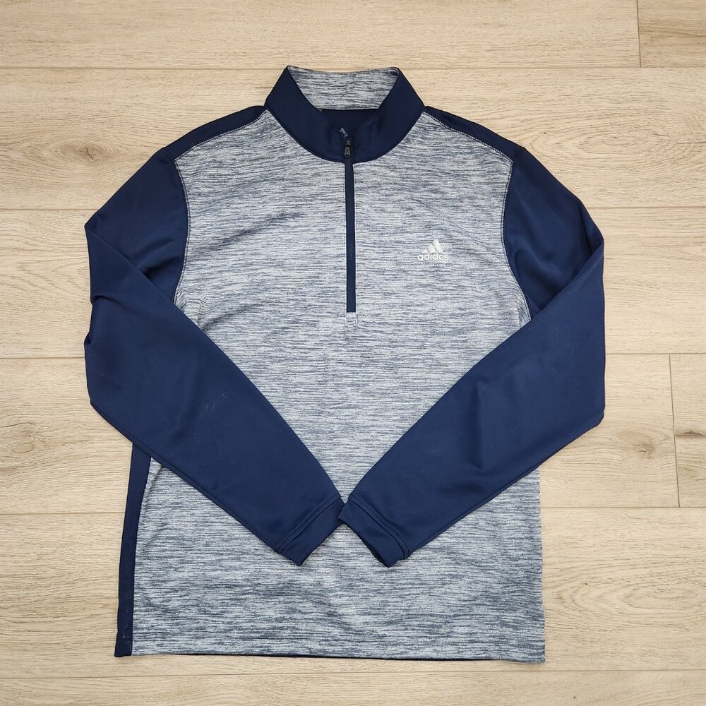 Adidas Lightweight Half Zip Pullover Sweatshirt, M